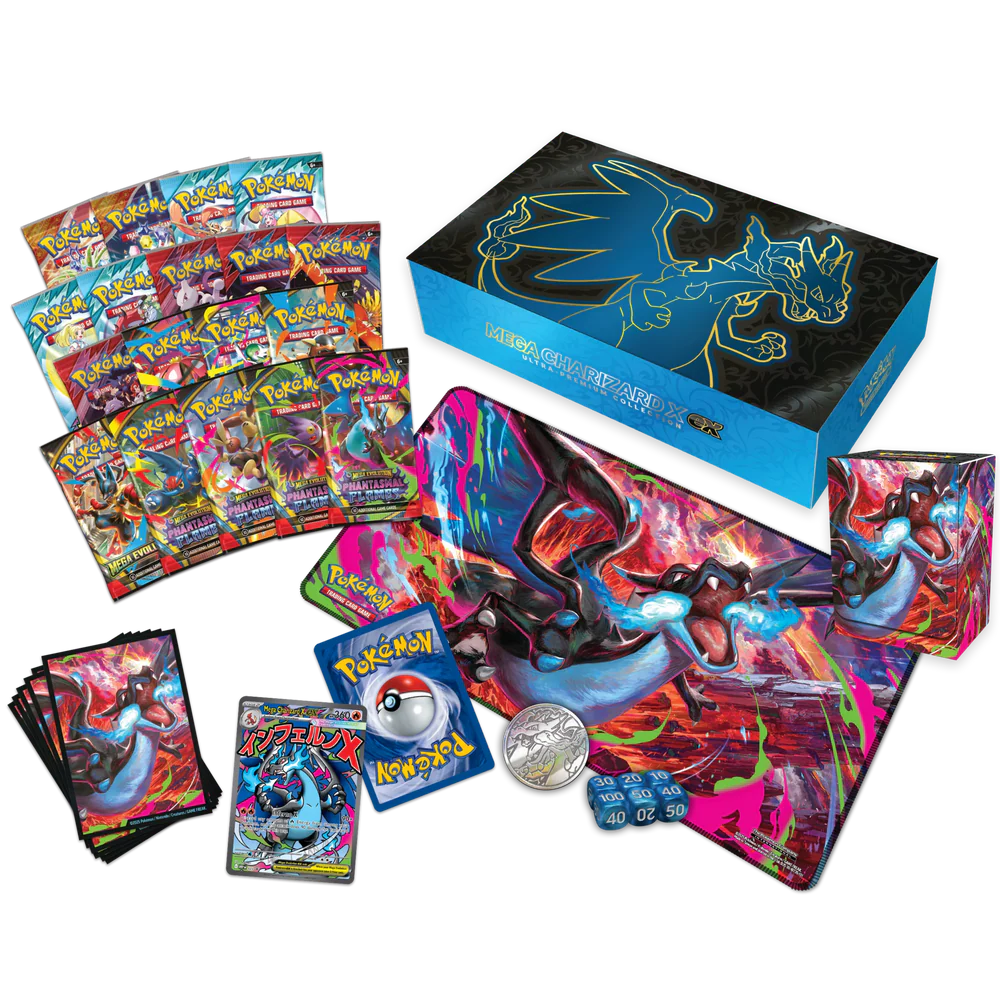 Colección Ultra Premium Mega-Charizard X EX - Español