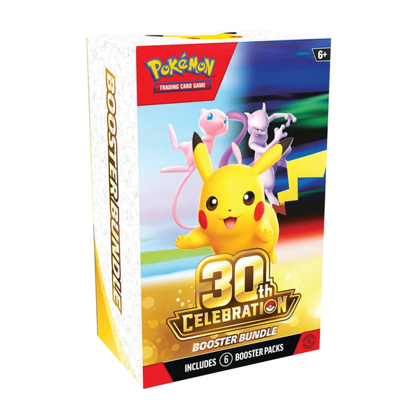 POKEMON TCG 30th Booster Bundle ESPAÑOL BPX 6 SOBRES