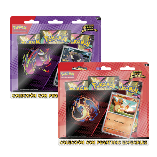 Blister Pokemon con Pegatina Héroes Ascendentes - Español