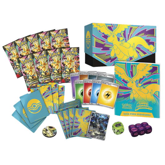 ETB Caja de Entrenador Elite Heroes Ascendentes - Español