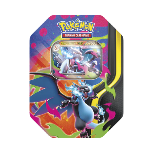 Lata Mega Charizard X & Y EX - Español