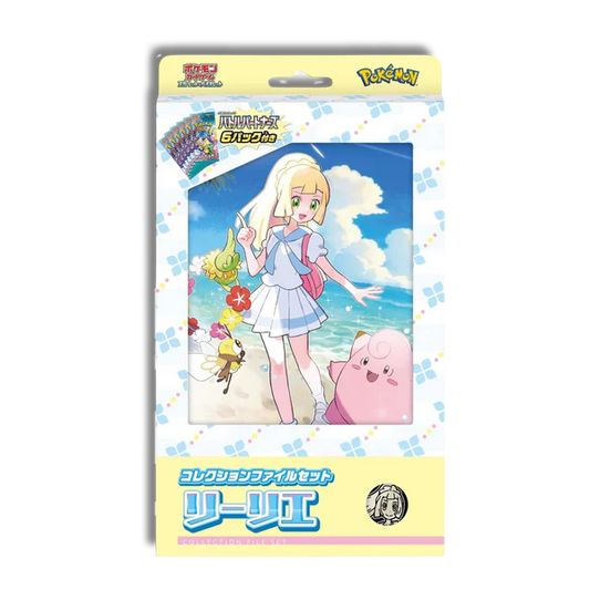 Pokemon Lillie File Collection Battle Partners - Japones